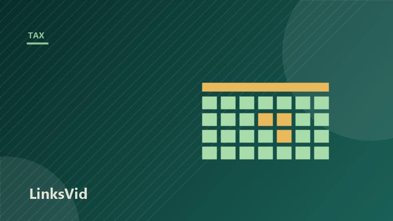 Illustration of tax forms, deductions, and a retirement account